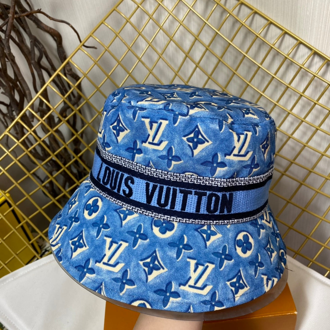 Louis Vuitton Monogram Webbing Bucket Hat