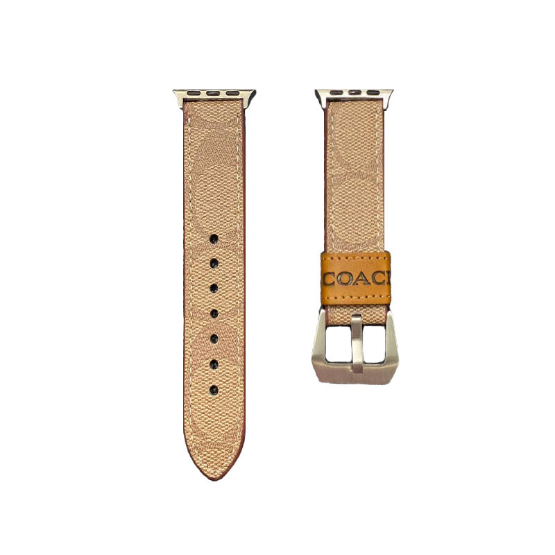 Luxury Coach Apple Watch Band – Leather Strap for Coach Apple Watch Ultra