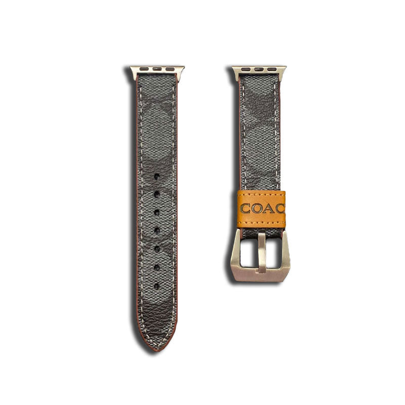 Luxury Coach Apple Watch Band – Leather Strap for Coach Apple Watch Ultra