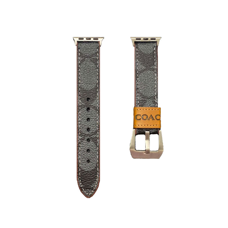 Luxury Coach Apple Watch Band – Leather Strap for Coach Apple Watch Ultra