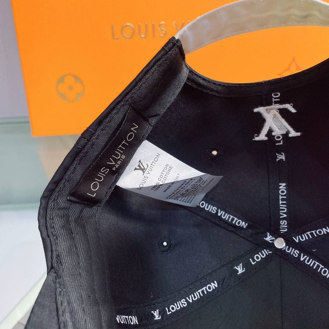 Louis Vuitton Embroidered Monogram Baseball Cap | Luxury Designer Hat