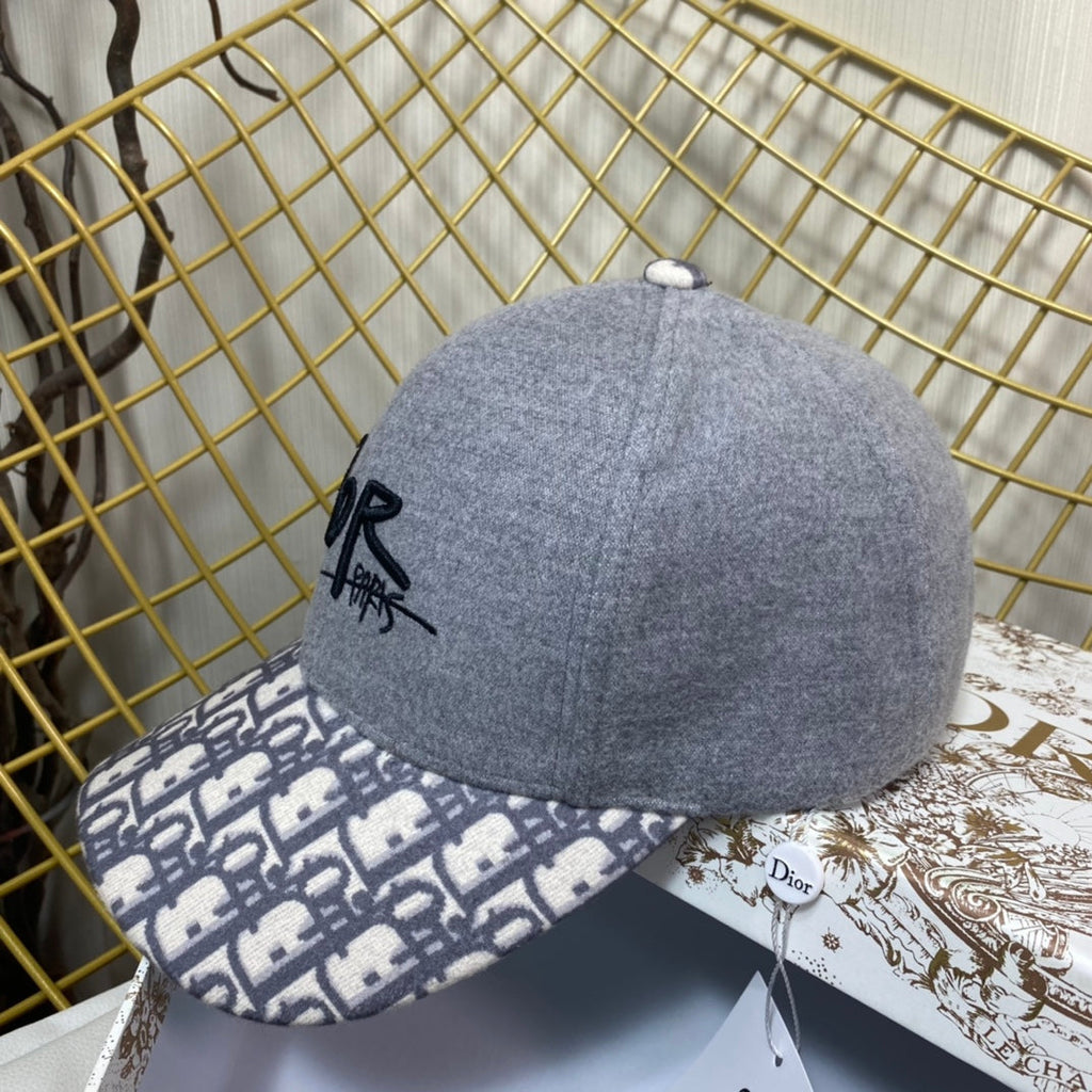 Dior Oblique Wool Baseball Cap | Luxury Designer Hat