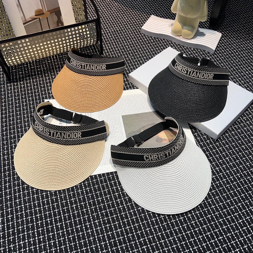 Luxury Christian Dior Summer Sun Hat for Women