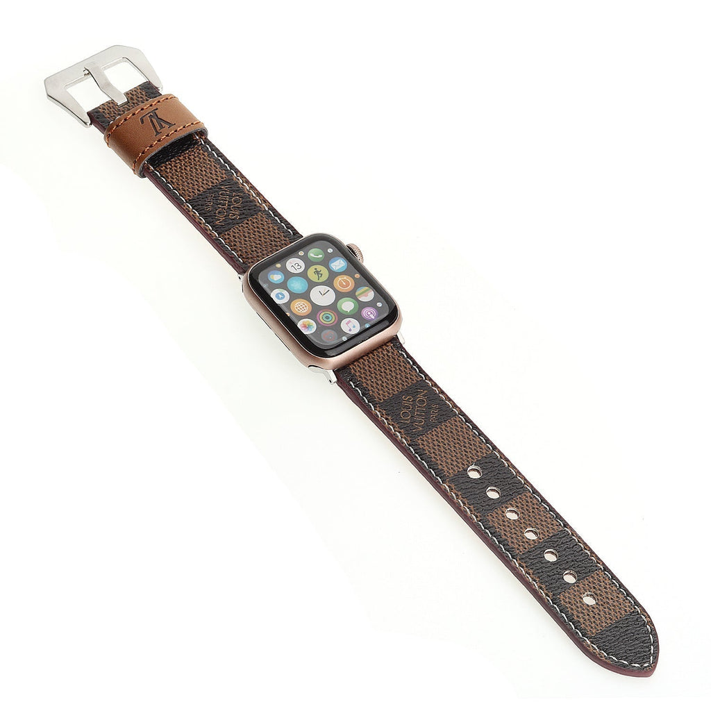 Luxury Louis Vuitton Apple Watch Band – Leather Monogram & Damier Strap