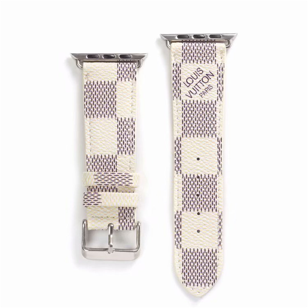 Luxury Louis Vuitton Apple Watch Band – Monogram & Damier Leather Strap