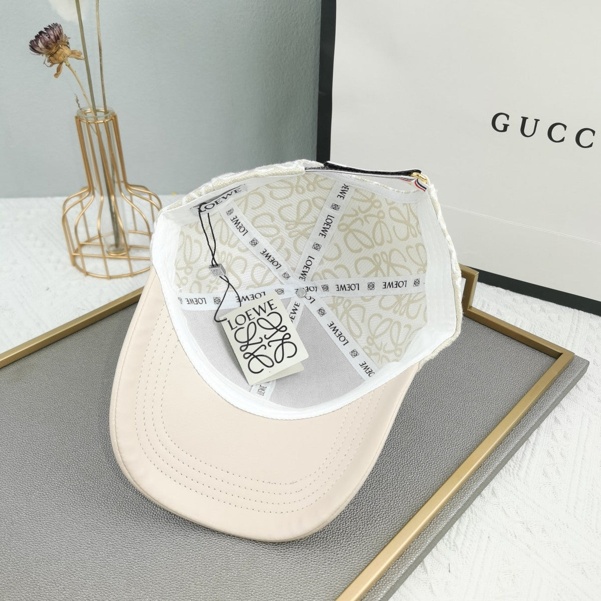 Loewe Leather Baseball Cap – Luxury Designer Cap