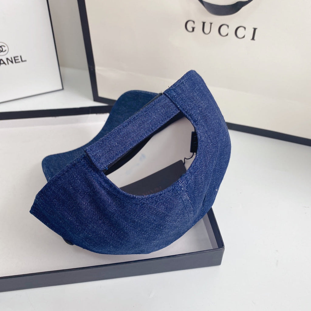 Prada Baseball Cap Dark Denim
