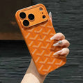 Goyard iPhone 18 Pro Max Case – Monogram Goyard Vintage Designer Cover