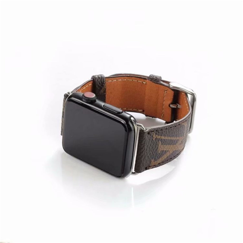 Luxury Louis Vuitton Apple Watch Band – Monogram & Damier Leather Strap