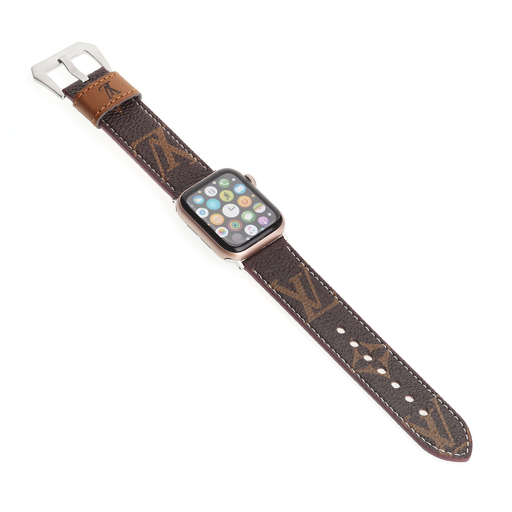 Luxury Louis Vuitton Apple Watch Band – Leather Monogram & Damier Strap