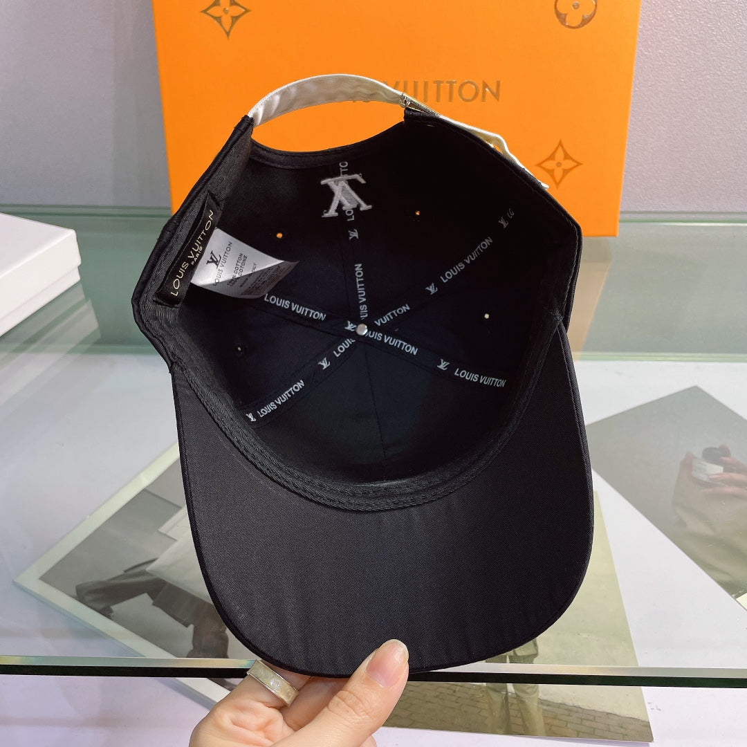 Louis Vuitton Embroidered Monogram Baseball Cap | Luxury Designer Hat