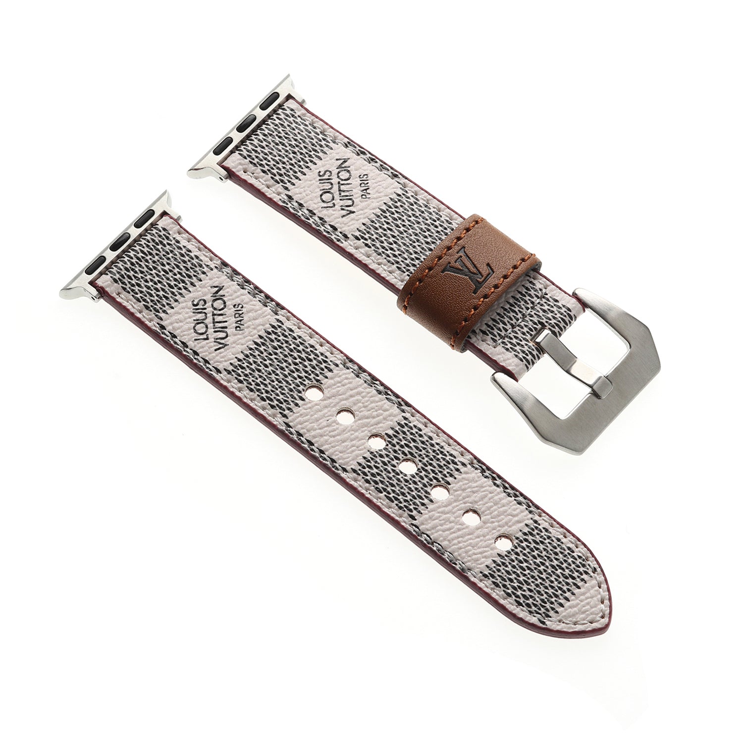 Luxury Louis Vuitton Apple Watch Band – Leather Monogram & Damier Strap