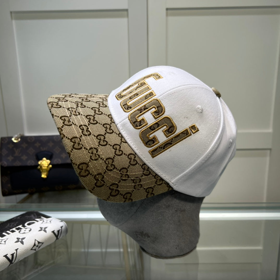 Gucci GG Monogram Baseball Cap | Luxury Designer Cotton Hat
