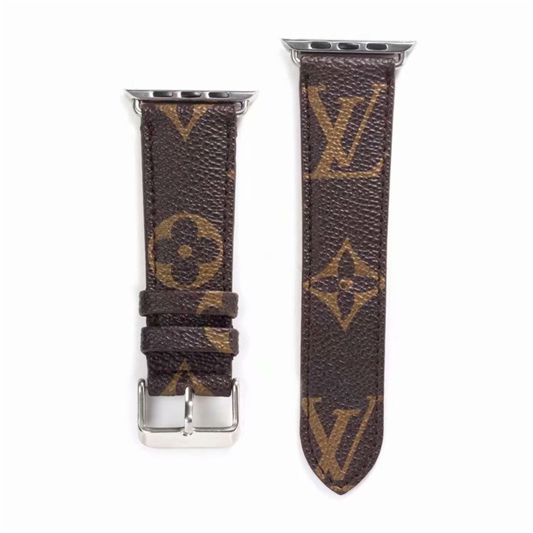 Luxury Louis Vuitton Apple Watch Band – Monogram & Damier Leather Strap