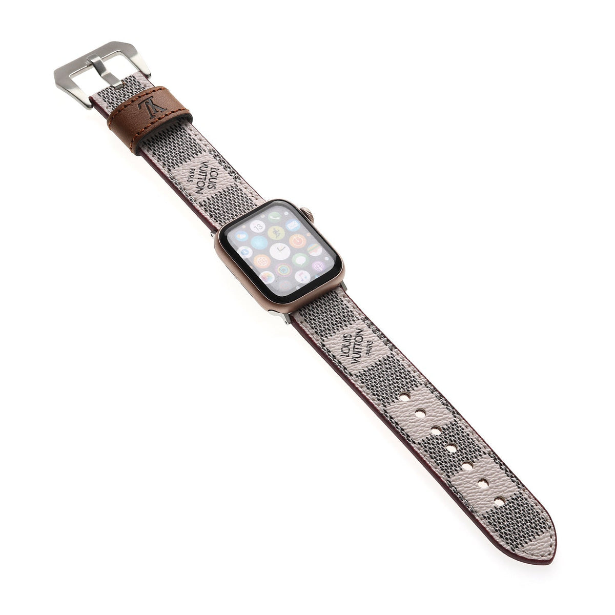 Luxury Louis Vuitton Apple Watch Band – Leather Monogram & Damier Strap