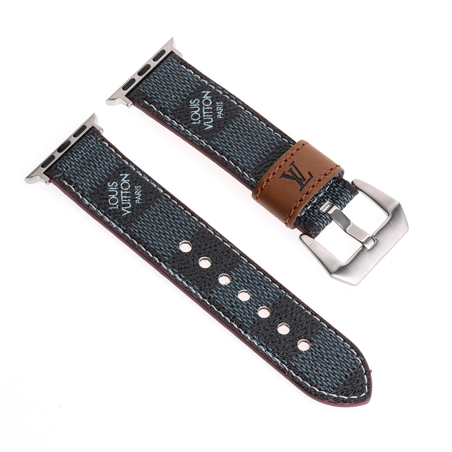 Luxury Louis Vuitton Apple Watch Band – Leather Monogram & Damier Strap