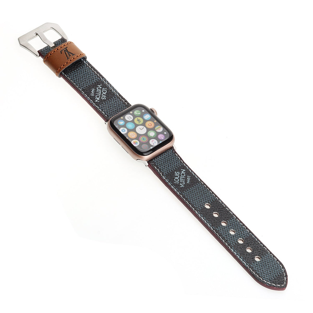 Luxury Louis Vuitton Apple Watch Band – Leather Monogram & Damier Strap
