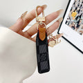 Louis Vuitton Monogram Leather Loop Bag Charm Keychain