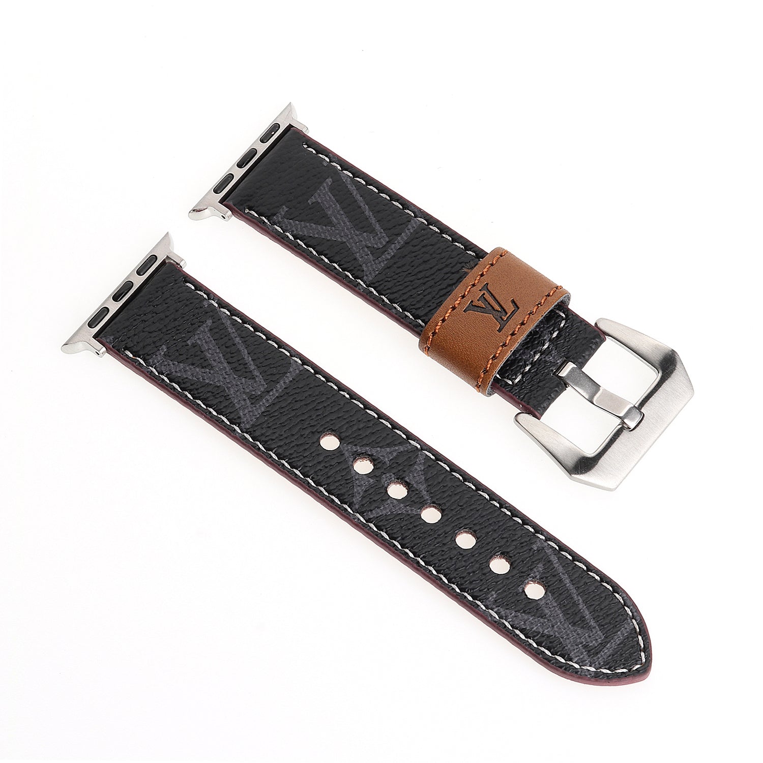 Luxury Louis Vuitton Apple Watch Band – Leather Monogram & Damier Strap