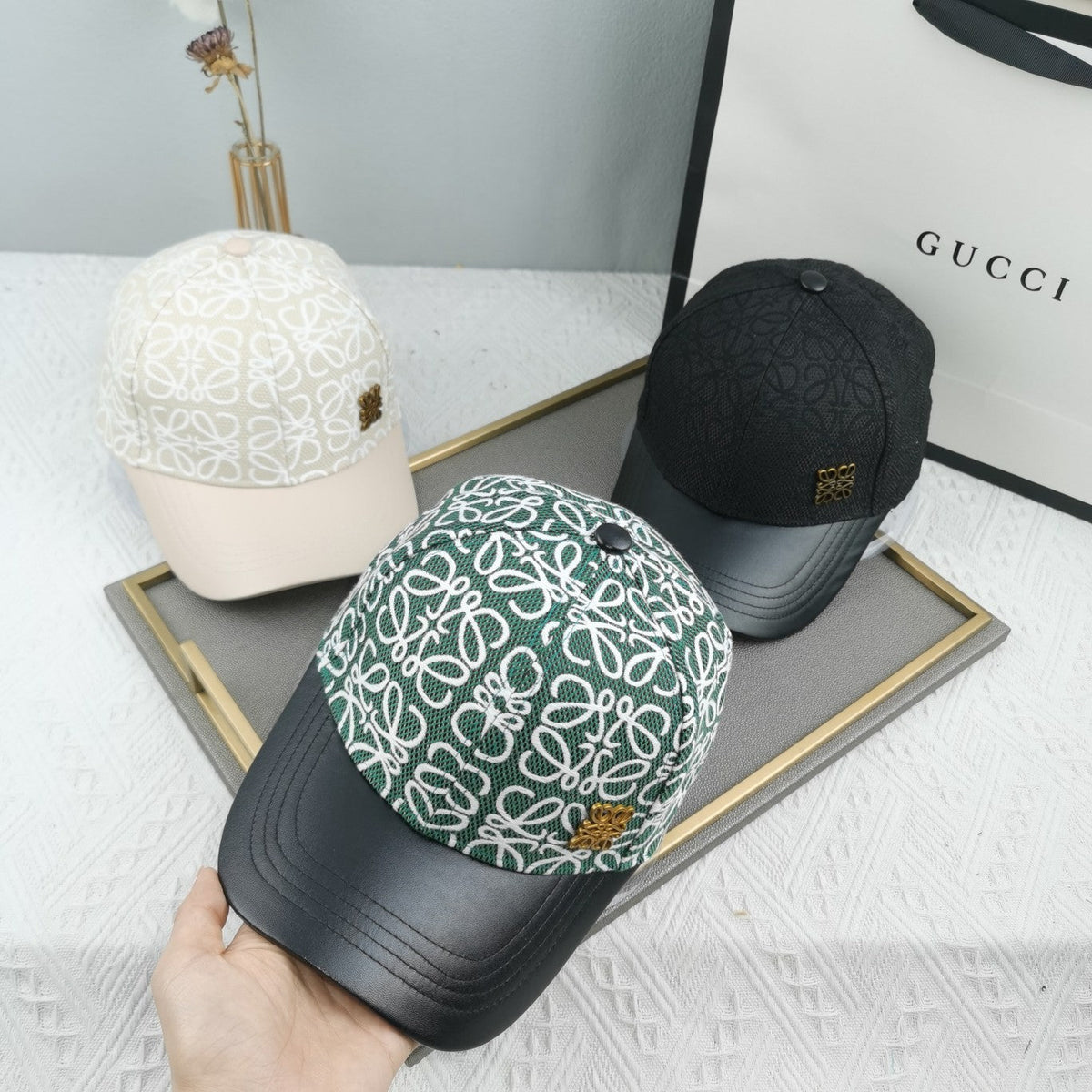 Loewe Leather Baseball Cap – Luxury Designer Cap