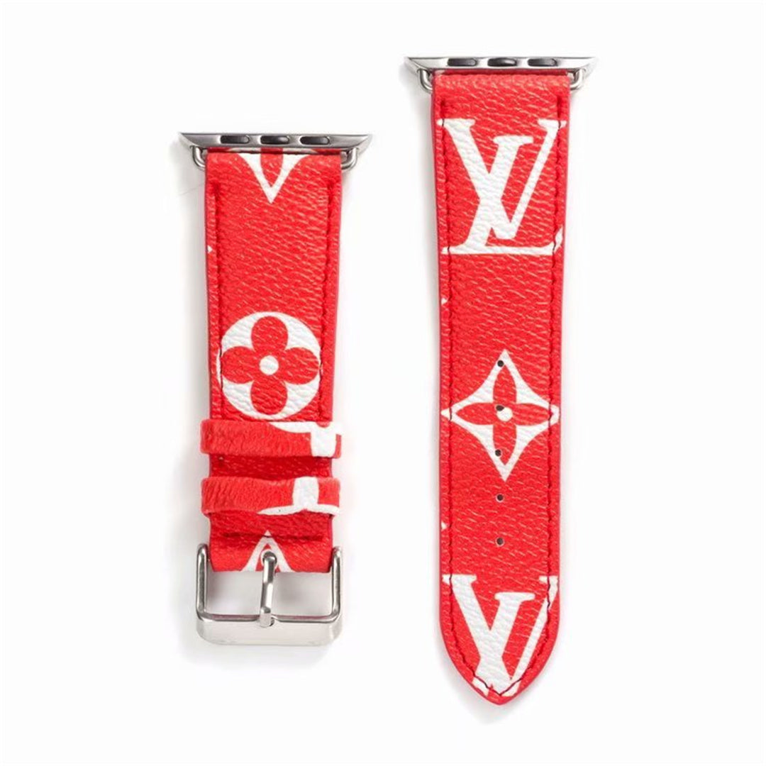 Luxury Louis Vuitton Apple Watch Band – Monogram & Damier Leather Strap