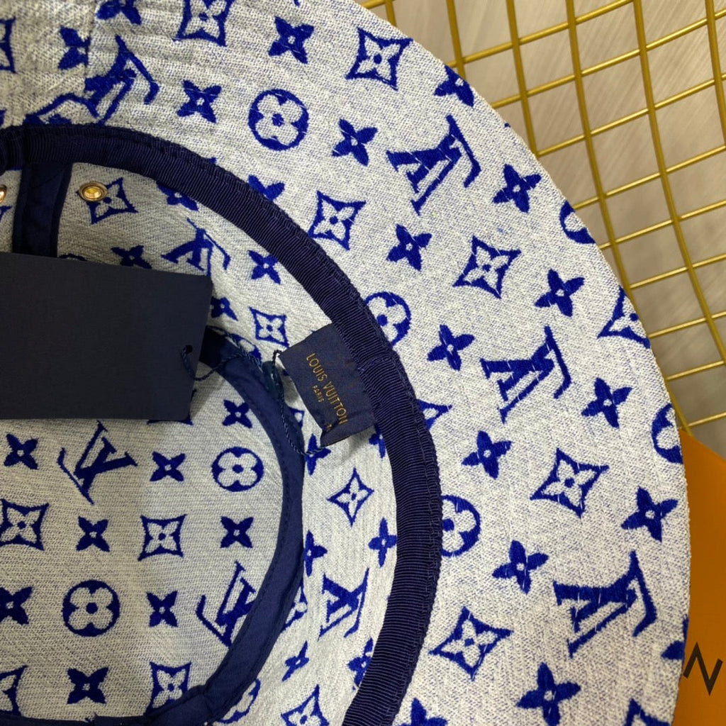 Luxury Louis Vuitton Monogram Bucket Hat for Men & Women