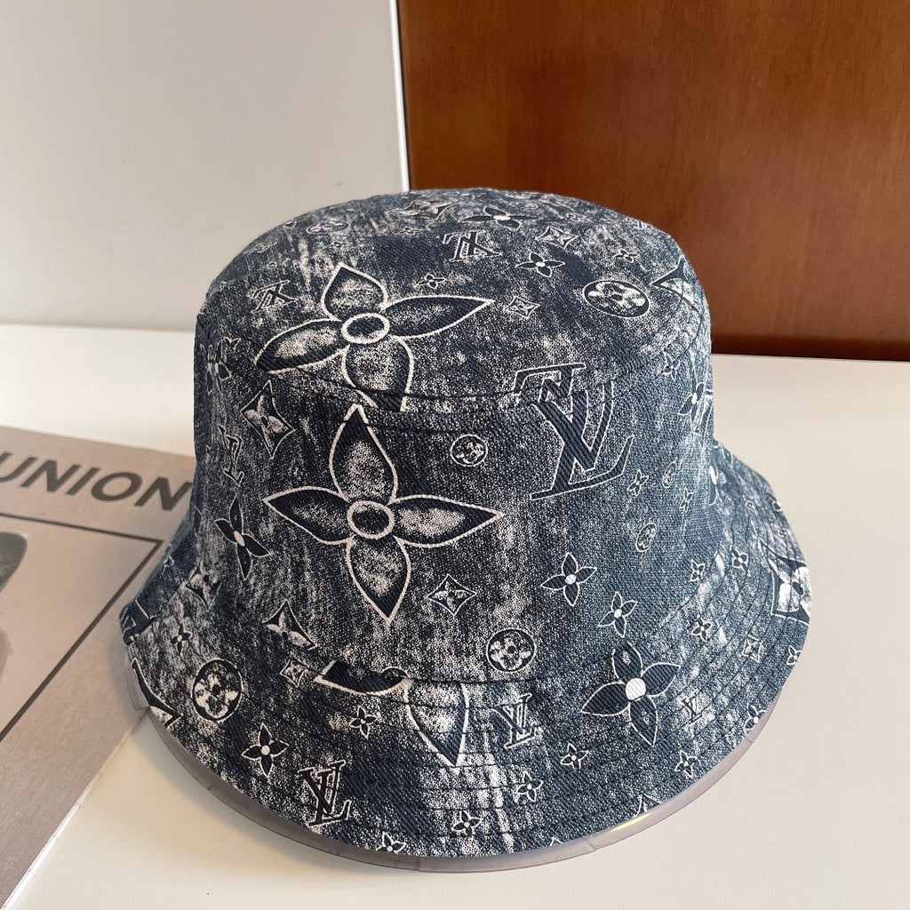 Louis Vuitton Monogram Embroidered Bucket Hat