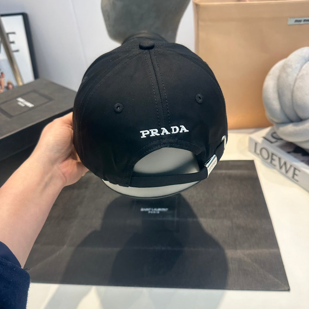Luxury Prada Re-Nylon Baseball Cap for Men & Women