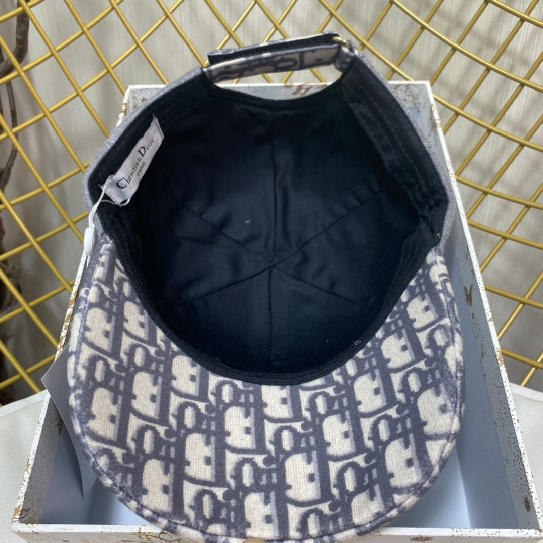Dior Oblique Wool Baseball Cap | Luxury Designer Hat
