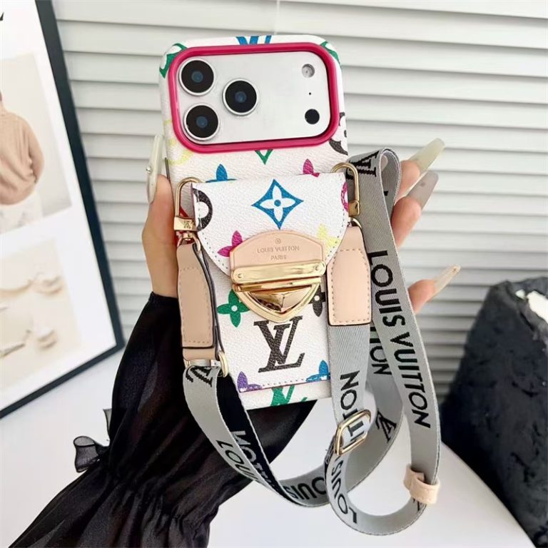 Louis Vuitton iPhone 18 Pro Case With Strap – Luxury Designer Crossbody Cover