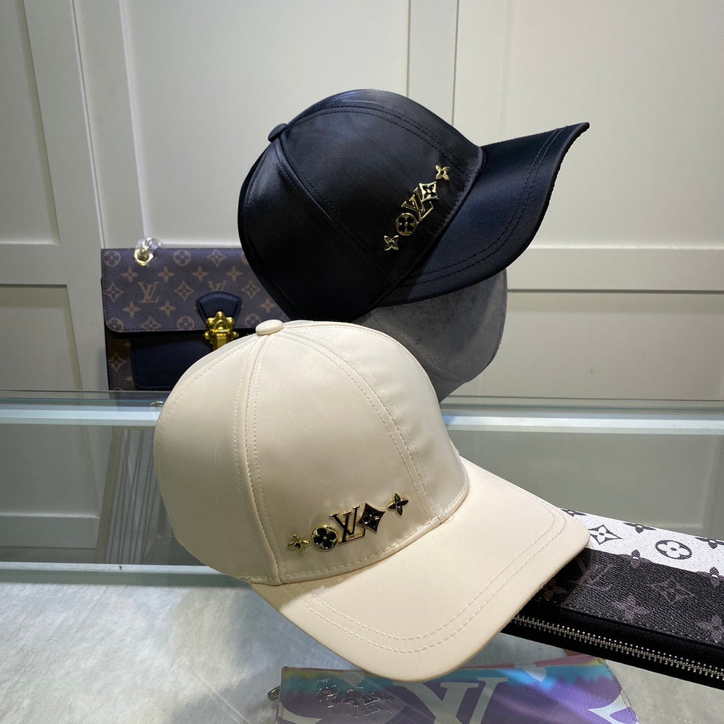 Louis Vuitton Satin LV Monogram Baseball Cap for Men & Women | Luxury Designer Cap