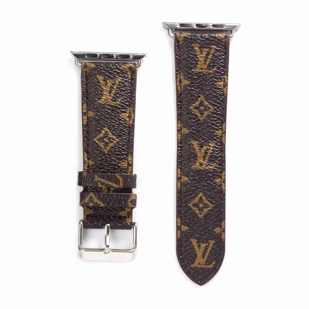 Luxury Louis Vuitton Apple Watch Band – Monogram & Damier Leather Strap