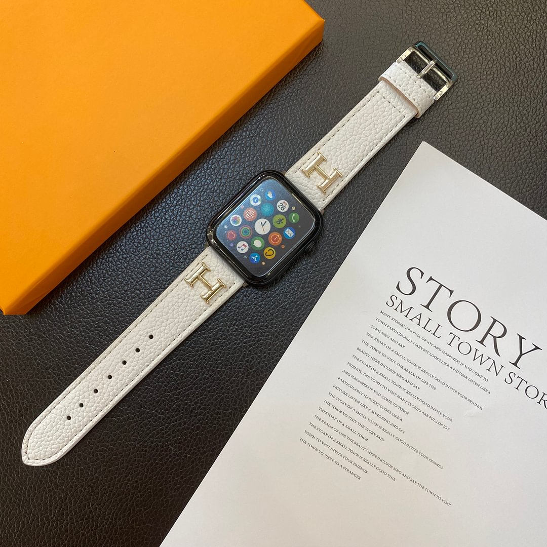 Luxury Hermès Apple Watch Band – Hermes Leather Strap for Apple Watch Ultra