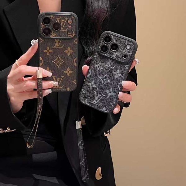 Louis Vuitton iPhone 18 Pro Case with Strap – Luxury Monogram Designer Cover