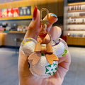 Louis Vuitton Monogram Mickey Pom-Pom Bag Charm Keychain