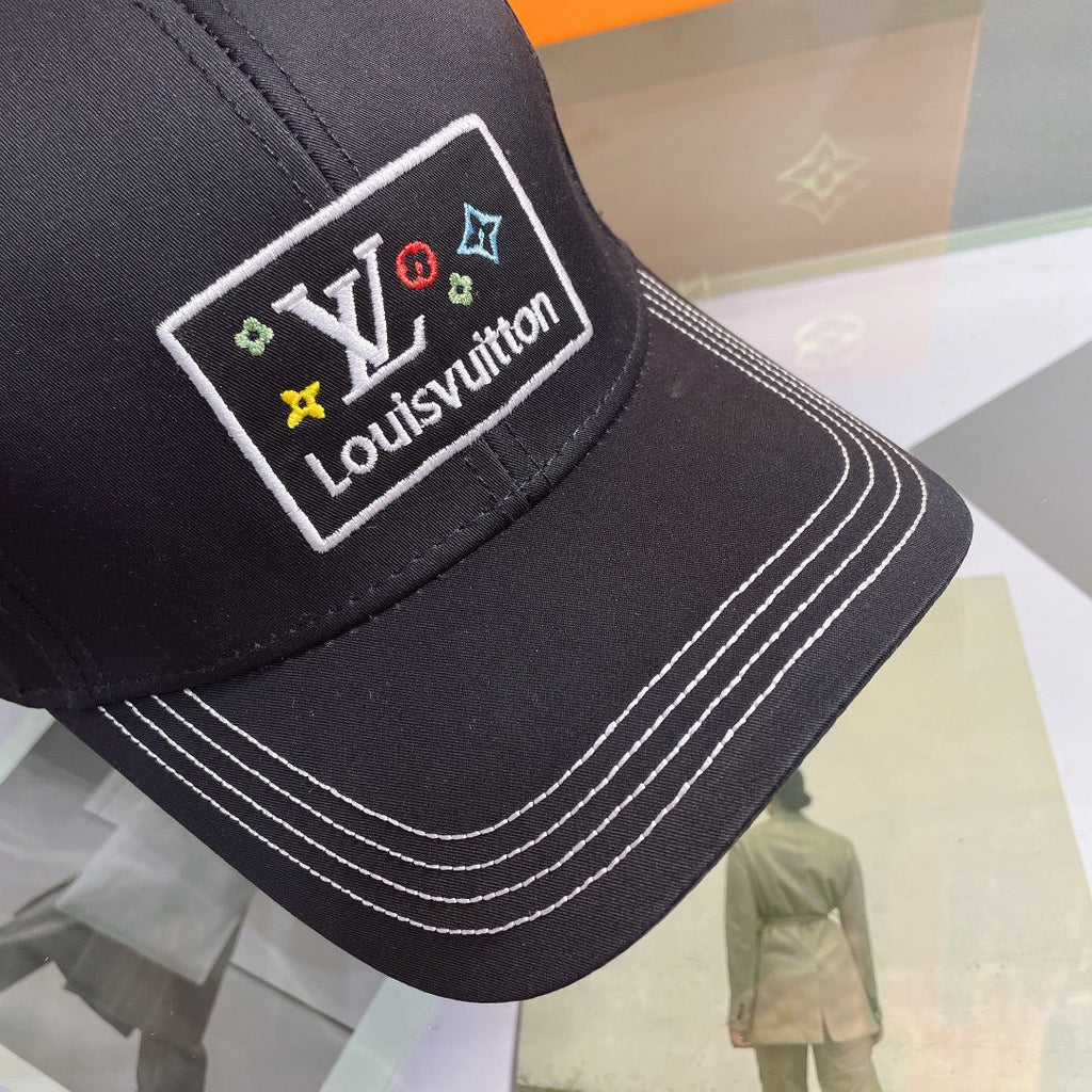 Louis Vuitton Embroidered Monogram Baseball Cap | Luxury Designer Hat
