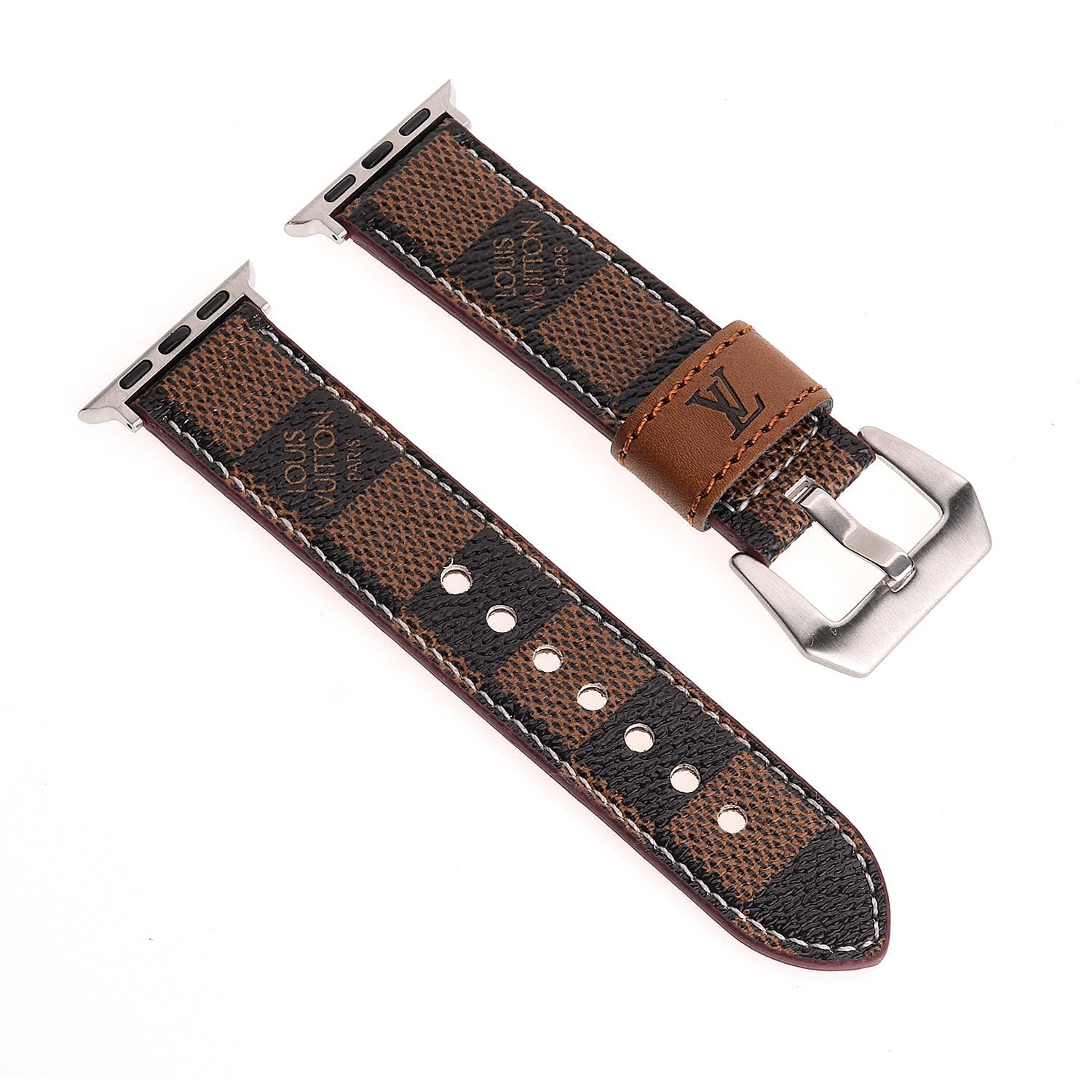 Luxury Louis Vuitton Apple Watch Band – Leather Monogram & Damier Strap