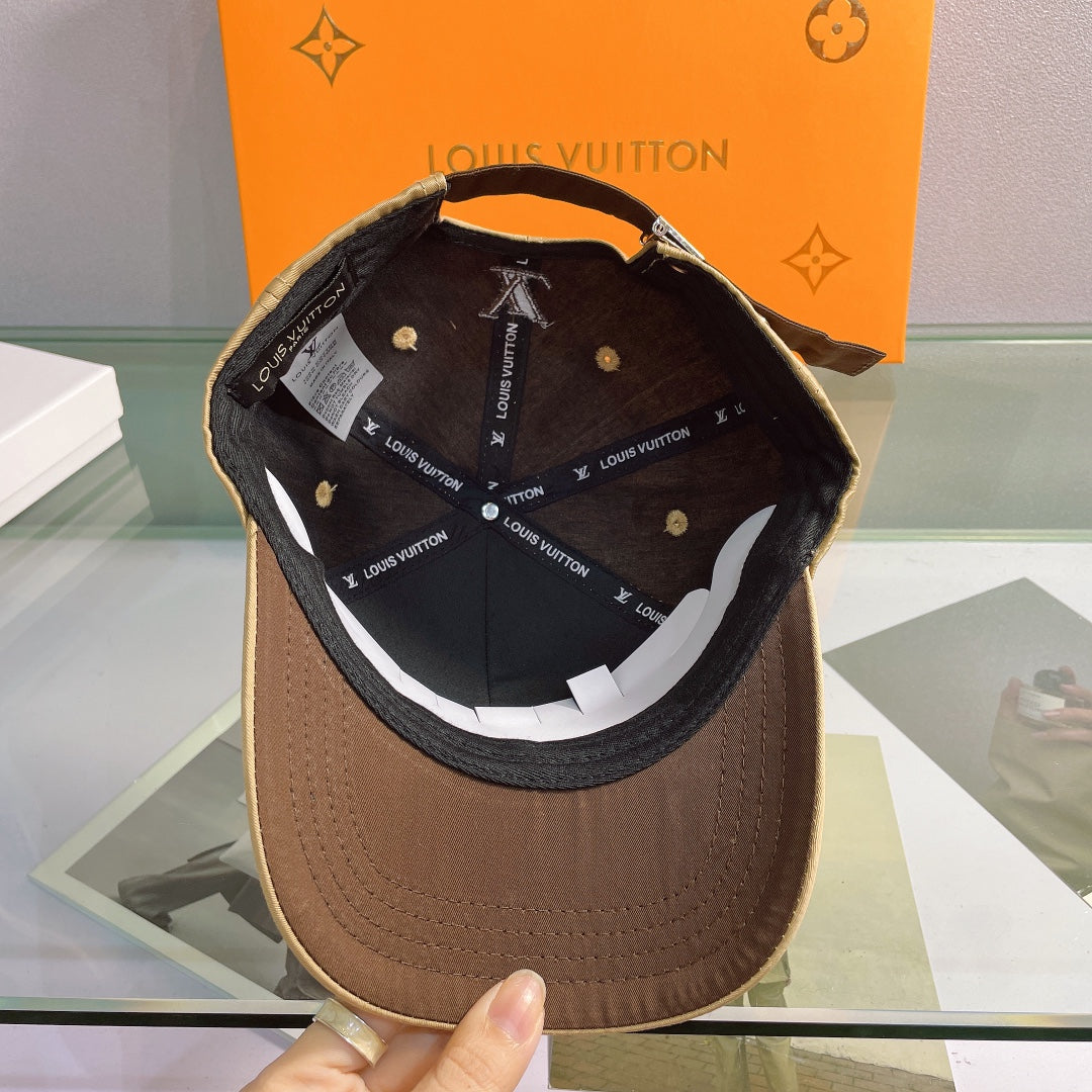 Louis Vuitton Embroidered Monogram Baseball Cap | Luxury Designer Hat