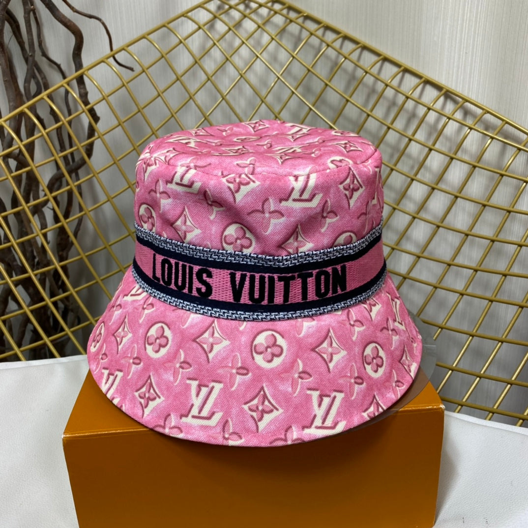Louis Vuitton Monogram Webbing Bucket Hat