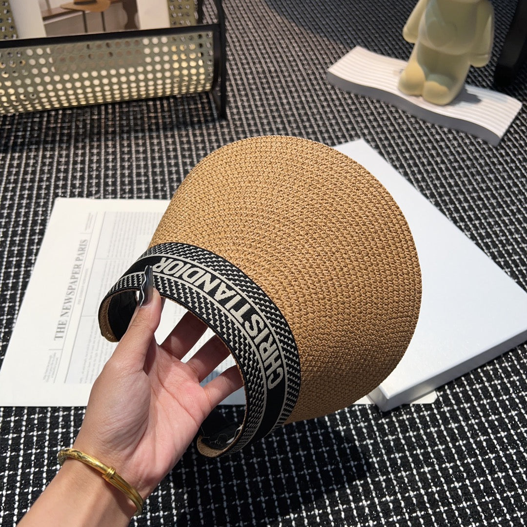 Luxury Christian Dior Summer Sun Hat for Women