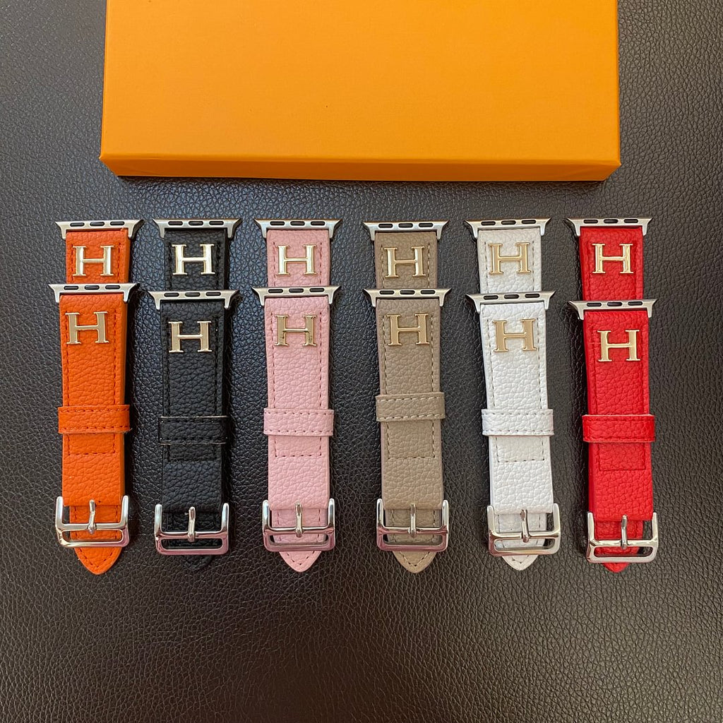 Luxury Hermès Apple Watch Band – Hermes Leather Strap for Apple Watch Ultra