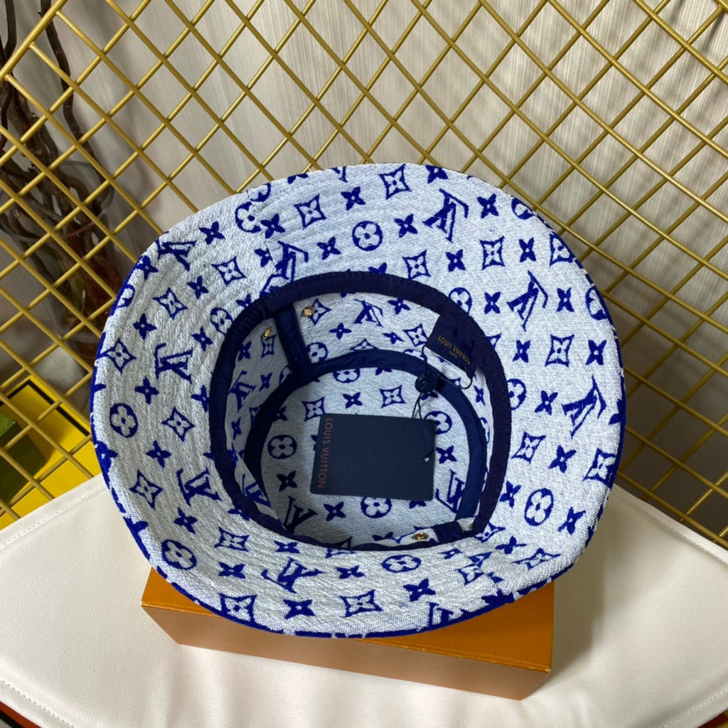 Luxury Louis Vuitton Monogram Bucket Hat for Men & Women