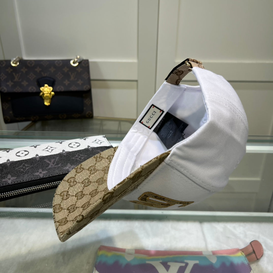 Gucci GG Monogram Baseball Cap | Luxury Designer Cotton Hat