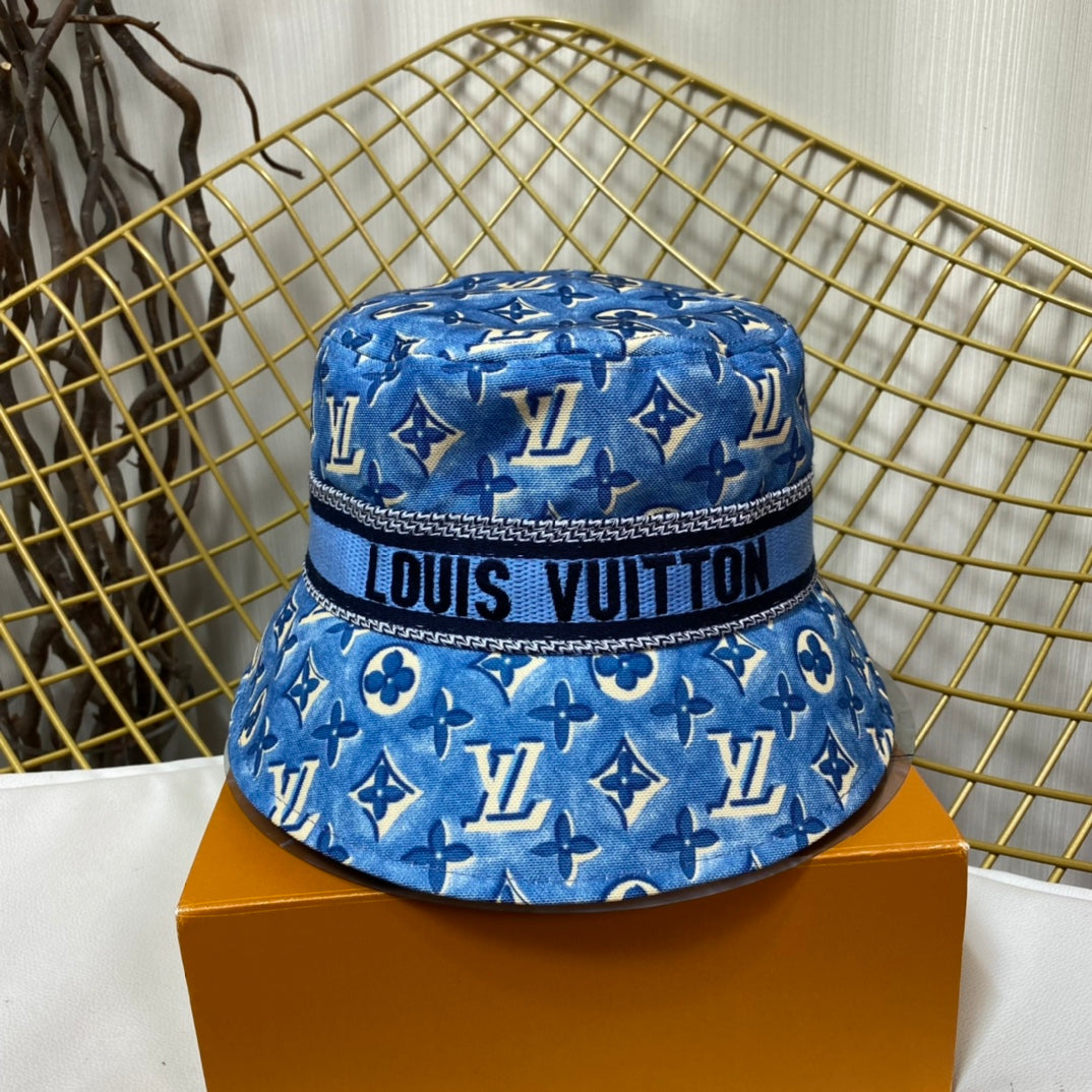 Louis Vuitton Monogram Webbing Bucket Hat