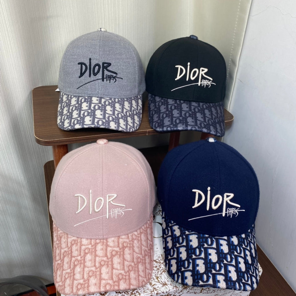 Dior Oblique Wool Baseball Cap | Luxury Designer Hat