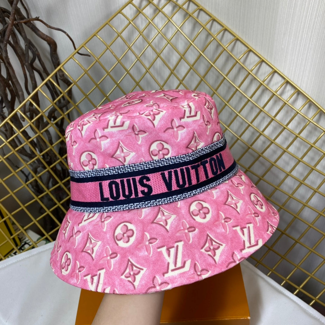 Louis Vuitton Monogram Webbing Bucket Hat