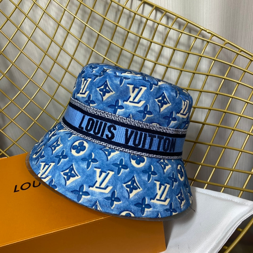 Louis Vuitton Monogram Webbing Bucket Hat
