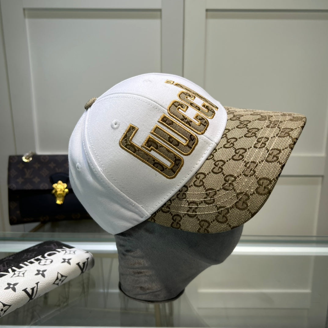 Gucci GG Monogram Baseball Cap | Luxury Designer Cotton Hat