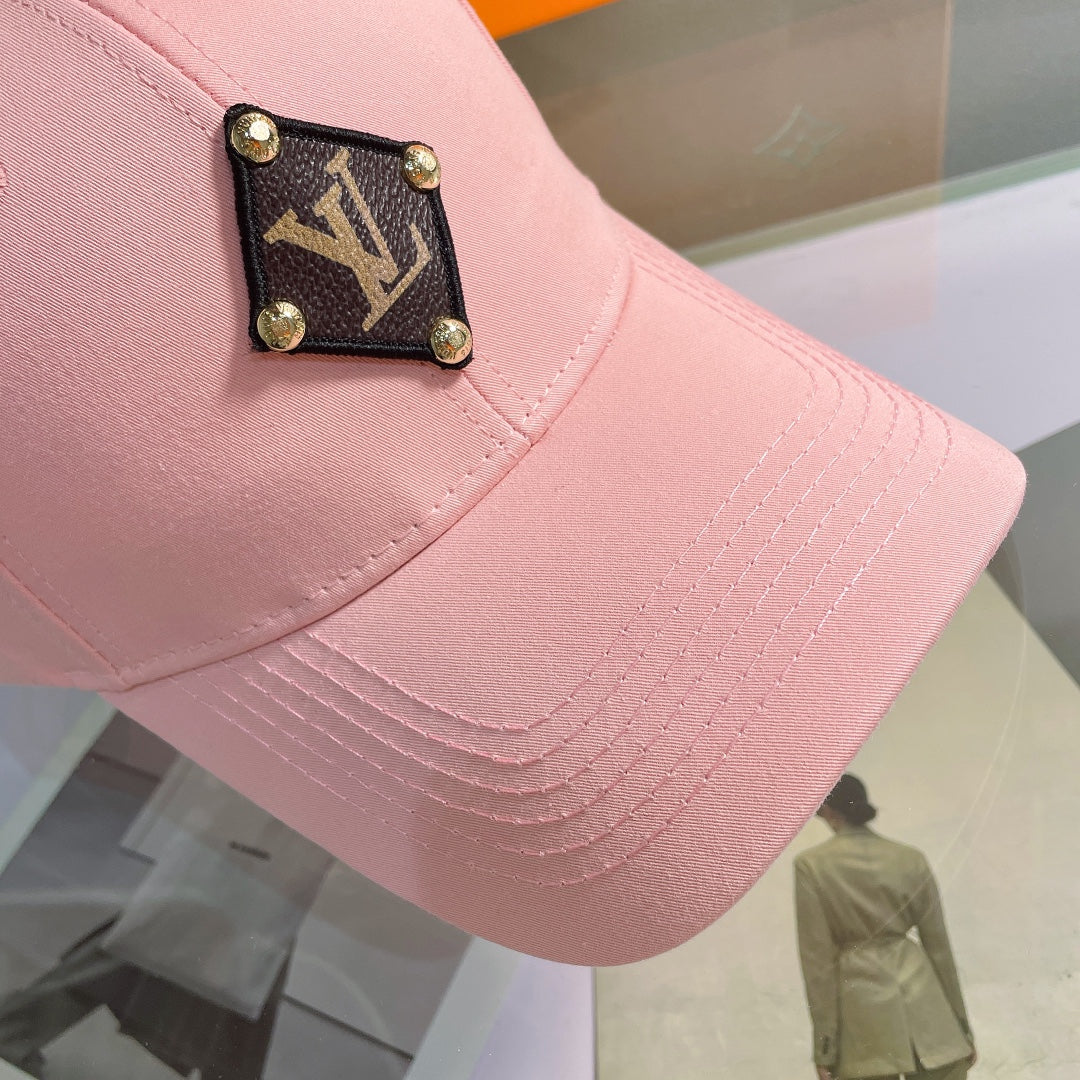 Louis Vuitton Premium Cotton Baseball Cap for Men & Women