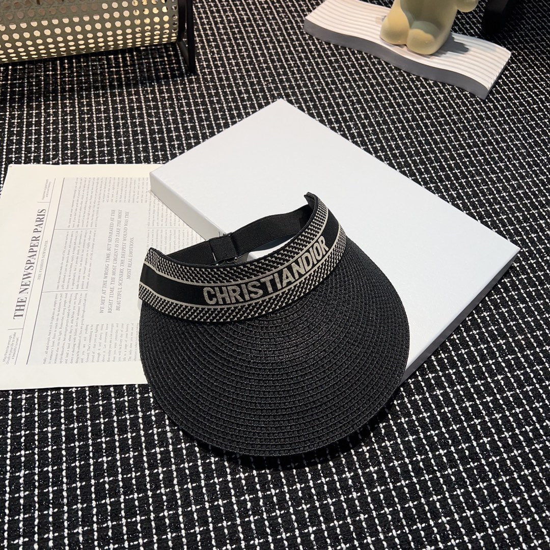 Luxury Christian Dior Summer Sun Hat for Women